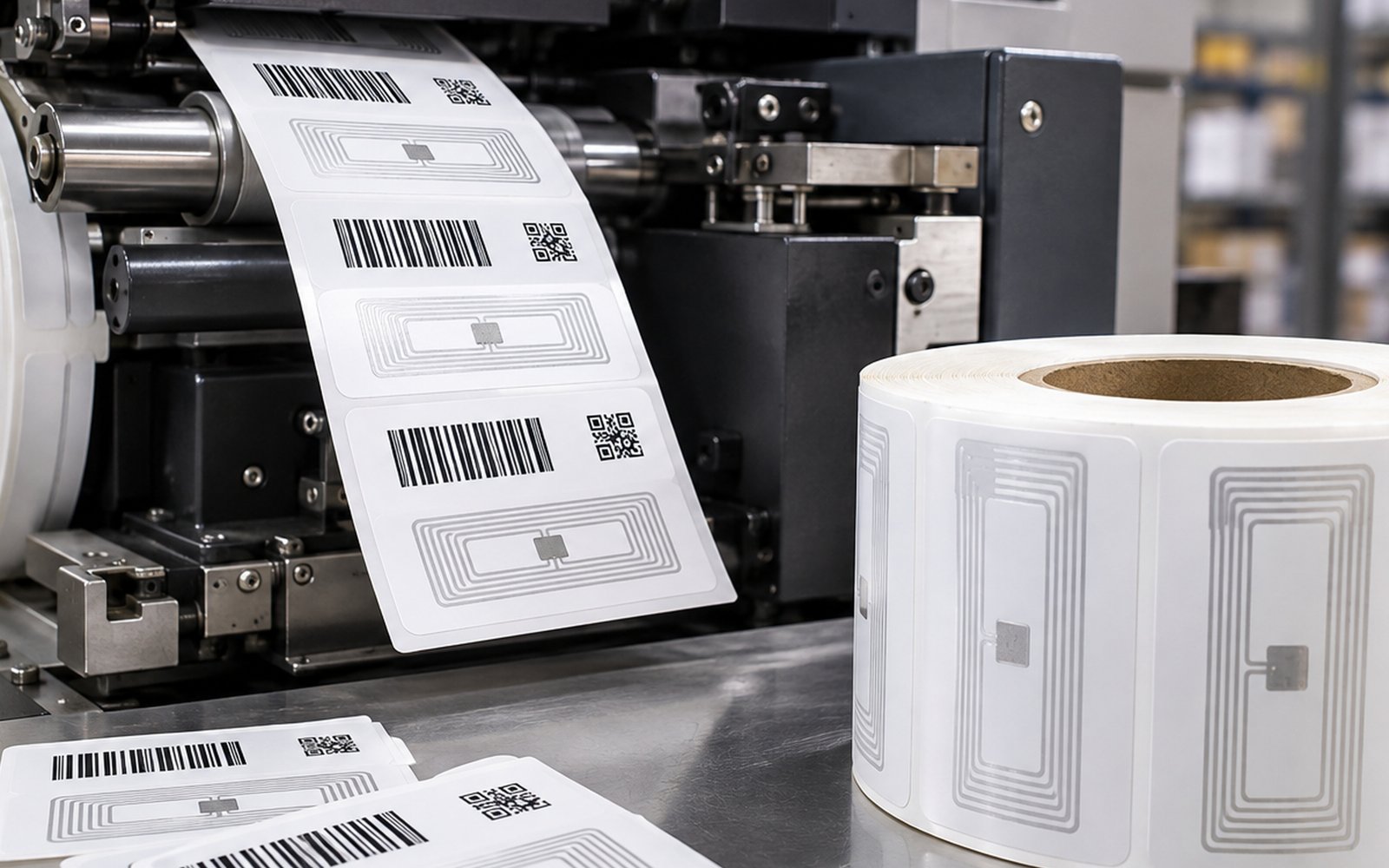 Etiquetas RFID para inventarios inteligentes — vista 3