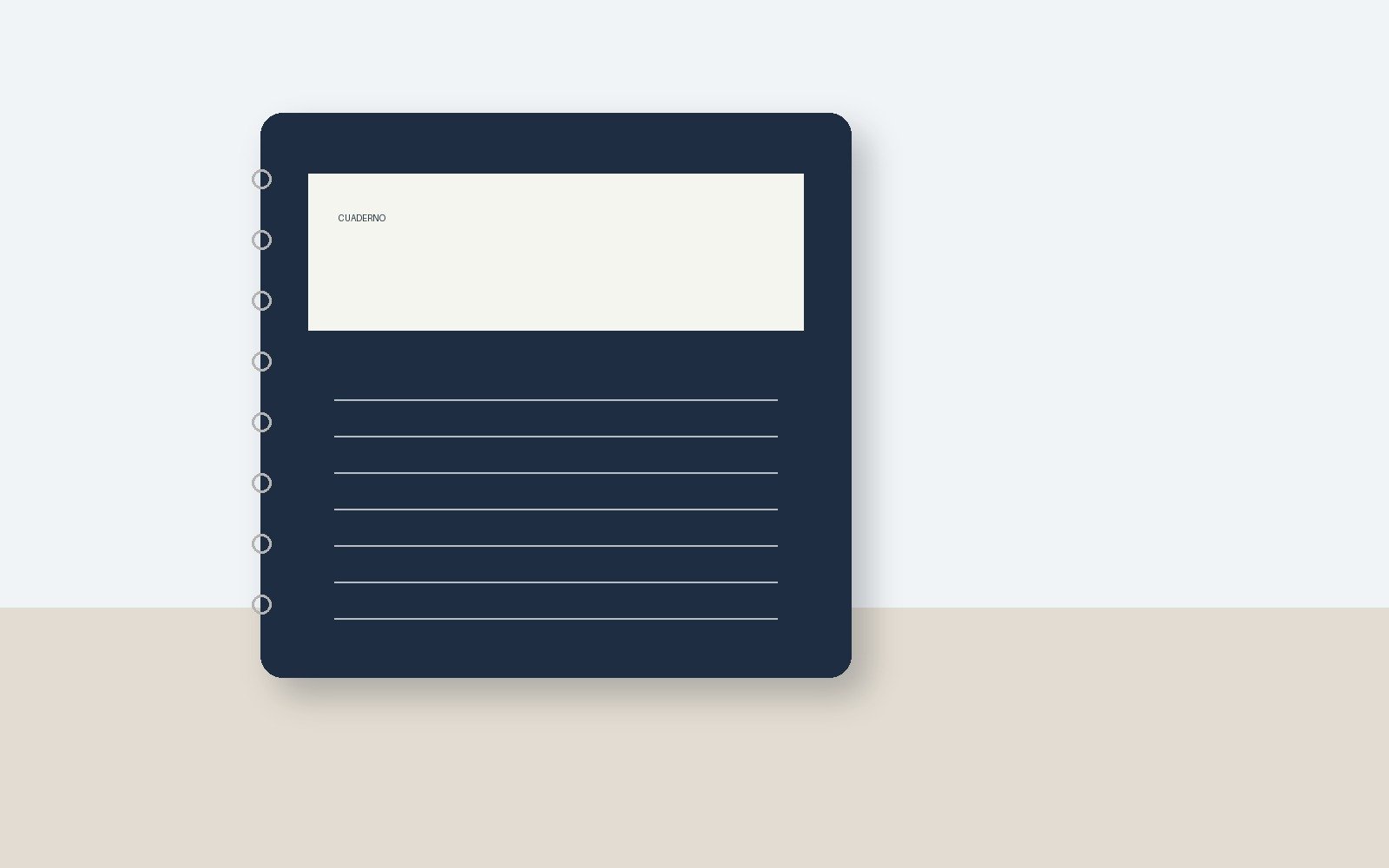Cuadernos — vista 1